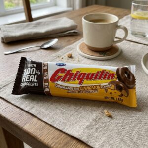 Chiquilin Chocorounds Cinnamon Flavor with Real Milk Chocolate, 118g