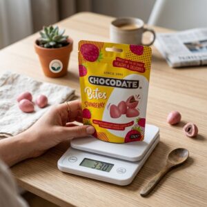 Chocodate Bites Strawberry, 33g