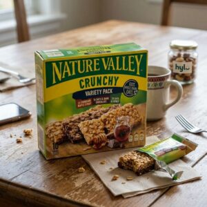 Nature Valley Crunchy Variety Pack Granola Bars, 210g (10 Bars)