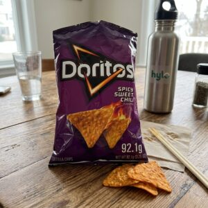 Doritos Spicy Sweet Chili Tortilla Chips, 92.1g