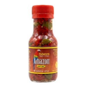 Amazon Habanero Peppers in Vinegar, 177mL Amazon Habanero Peppers in Vinegar, 177mL