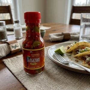 Amazon Habanero Peppers in Vinegar, 177mL