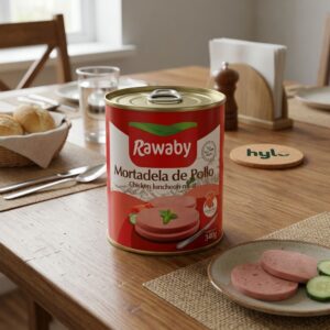 Rawaby Mortadela de Pollo, Chicken Luncheon Meat, 340g