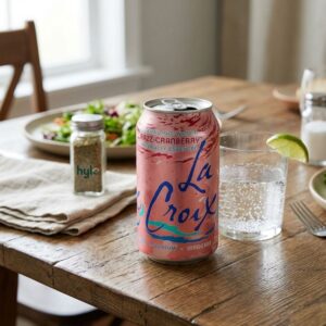 LaCroix Sparkling Water Razz-Cranberry, 355ml
