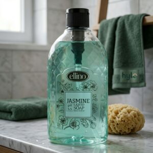 Ellino Jasmine Liquid Soap pH 5.5, 400mL