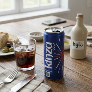 Kinza Cola Carbonated Drink, 250ml