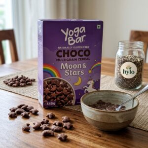 Yoga Bar Naturally Gluten Free Choco Moon & Stars Multigrain Cereal, 345g