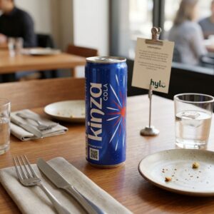 Kinza Cola Carbonated Drink, 250ml
