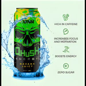 USN QHUSH Energy Havana Juicy Drink, 500ml