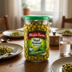 Bizim Tarla Green Peas, 660g