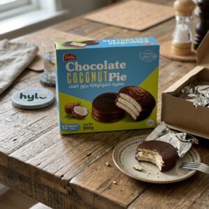 Delita Chocolate Coconut Pie, 12 Pack, 300g