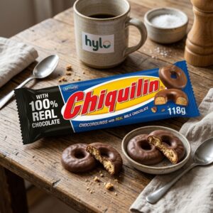 Chiquilin Chocorounds with Real Milk Chocolate, 118g