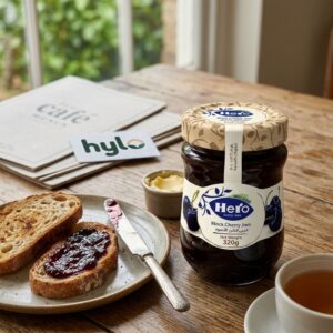 Hero Black Cherry Jam, 320g