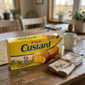 Orion Premium Custard Cakes, 138g (6 Packs)