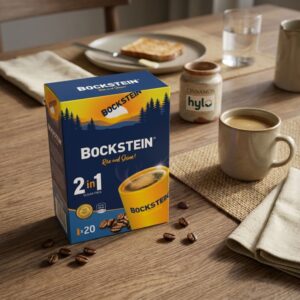 Bockstein Rise and Shine! 2in1 Sugar Free Coffee, 20x11g