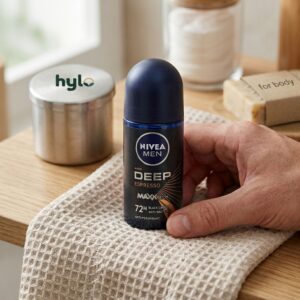 NIVEA MEN Deep Espresso Maxx Tech Anti-Perspirant Roll-On, 50ml