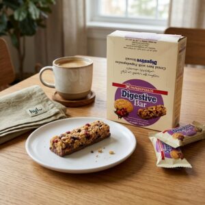 Papadopoulos Digestive Bar with Red Fruits & Milk Chocolate, 10x28g
