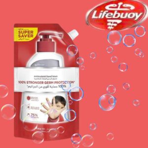 Lifebuoy Antibacterial Hand Wash Refill, Total 10, 1000ml