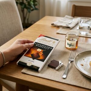 Lindt Excellence Caramelised Hazelnut Dark Chocolate, 100g