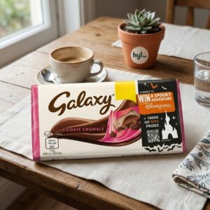 Galaxy Cookie Crumble Chocolate, 114g
