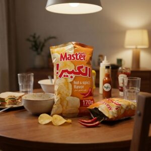 Master Hot & Spicy Potato Chips, 170g