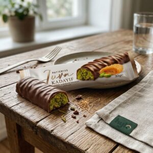 Patiswiss Juva Kadayif Pistachio Chocolate, 30g