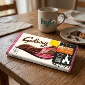 Galaxy Cookie Crumble Chocolate, 114g