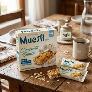 Cerealitalia Muesli Mix Cioccolato Bianco, 6x25g (150g)