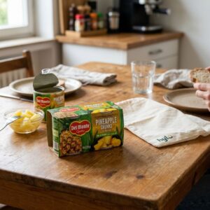 Del Monte Premium Quality Pineapple Chunks in Syrup, 4x235g