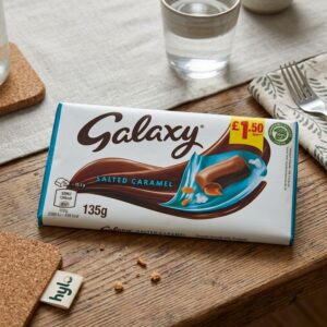 Galaxy Salted Caramel Chocolate, 135g