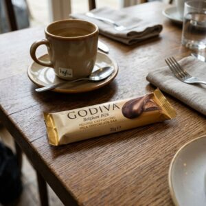 Godiva Mousse Cappuccino Milk Chocolate Bar, 35g