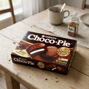 Orion Choco Pie Double Choco, 180g (6 Packs)