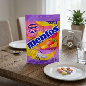 Mentos Fruity Delight Chewy Dragees, 121.5g