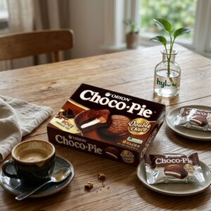 Orion Choco Pie Double Choco, 180g (6 Packs)