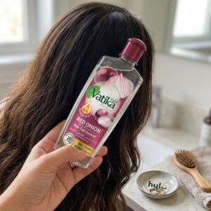 Vatika Naturals Red Onion Enriched Hair Oil, 200ml