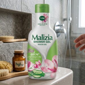 Malizia Bio Aloe & Magnolia Shower Gel, 1000ml