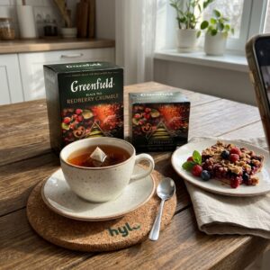 Greenfield Black Tea Redberry Crumble, 36g