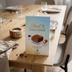 Lindt Choco Wafer Milk Chocolate & Hazelnut, 135g