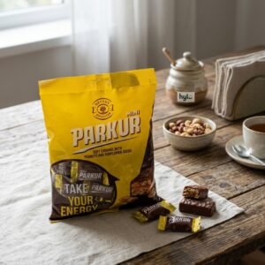 Parkur Mini Soft Caramel with Peanuts & Sunflower Seeds, 500g