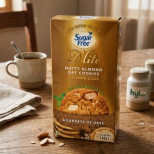 Sugar Free D'lite Nutty Almond Oat Cookies, 150g