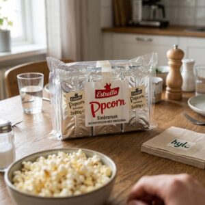 Estrella Popcorn Butter Flavor, 3x80g Microwave Bags