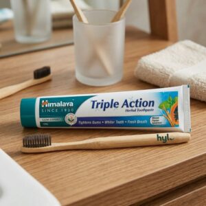 Himalaya Triple Action Herbal Toothpaste, 125g