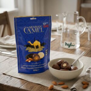 Arabian Camel Dates with Assorted Chocolates and Almonds, 500g