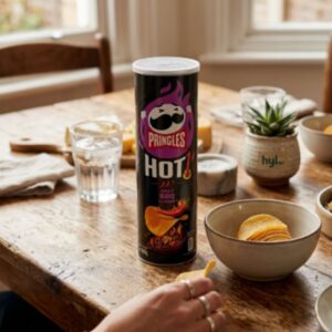 Pringles Hot Spicy BBQ Flavour, 160g