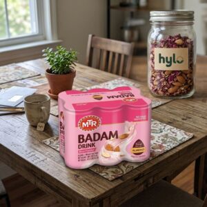 MTR Badam Drink Rose Flavour, 6x180ml