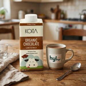 Koita Organic Chocolate Low Fat Milk, 200ml