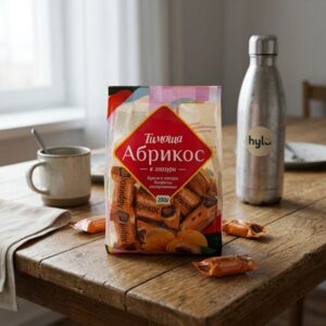 Timosha Apricot Glazed Candies, 200g