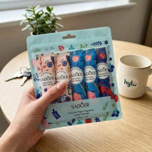 SADOER Fruit & Plant Fragrance Hand Cream, 5x30g