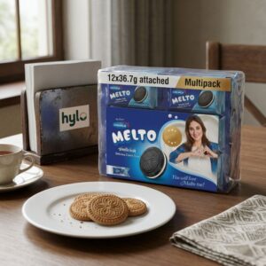 Cremica Melto Vanilla Cream Biscuits, 12x36.7g