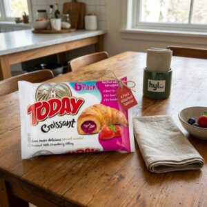TODAY Croissant with Strawberry Filling, 6pcs per Pack
